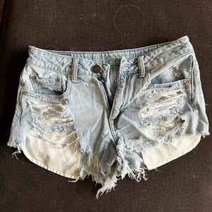 Distressed American Eagle Shorts